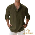 Camisa de Linho AlfaBonix Breezy