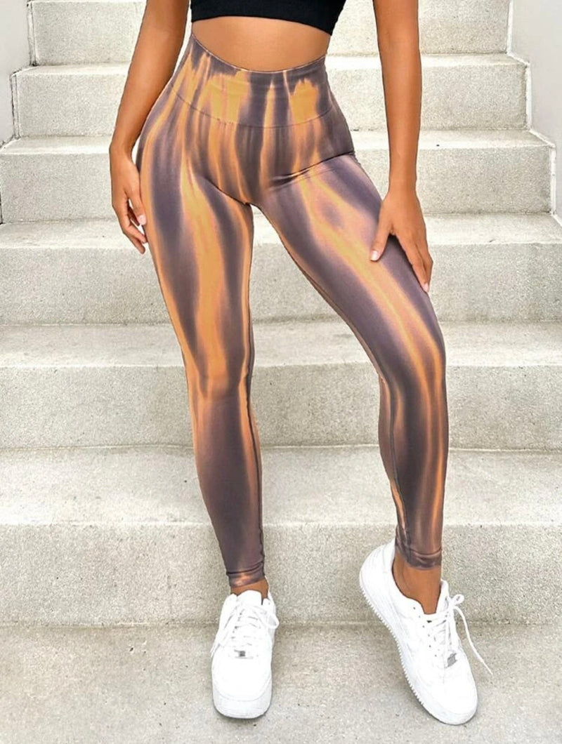 Calça Legging  3D Gradiente Empina Bumbum