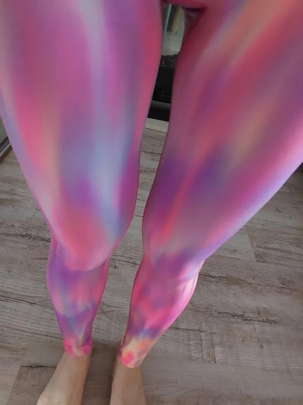 Calça Legging  3D Gradiente Empina Bumbum